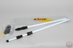 Síť s teleskopickou tyčí na badminton V3TEC Deluxe Pole Net set 