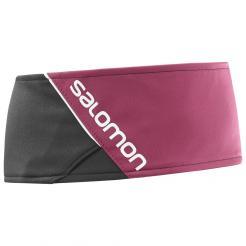 Dámská čelenka Salomon RS Headband Black / Beet Red 