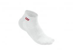 Tenisové ponožky Wilson M WHITE QUARTER SOCK 3PR/PK  