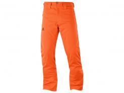 Pánské lyžařské kalhoty Salomon Stormrace Pant M Shocking Orange 