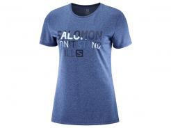Dámské tričko Salomon COMET CLASSIC TEE W PRINT 