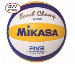 Míč na plážový volejbal Mikasa Beach Champ VLS 300 DVV 