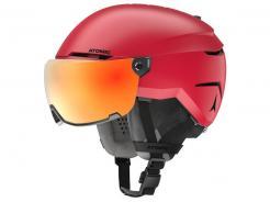Lyžařská helma Atomic SAVOR AMID VISOR HD Red 