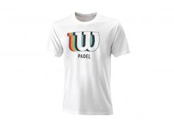 Pánské tričko Wilson M PADEL BLUR W TCH TEE 