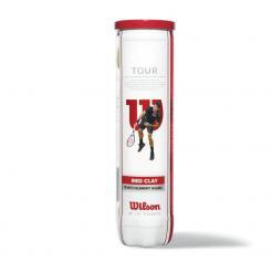 Tenisové míče Wilson Tour Red Clay 4ks 