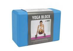 YATE YOGA Block - 22,8x15,2x7,6 cm modrý  