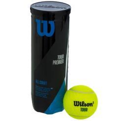 Tenisové míče Wilson TOUR PREMIER ALL COURT - 3 BALL CAN 