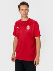 Pánský dres s krátkým rukávem Puma FACR HOME SHIRT B2B červený 